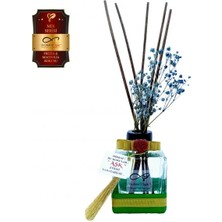 Aşk-ı Sermest Toptan Ölümsüz Aşk Mix Serisi Fresia & Magnolia Kokulu 5 x 120 ml küp Şişe Bambu Çubuklu Ortam Kokusu Reed Diffuser Oda Kokusu