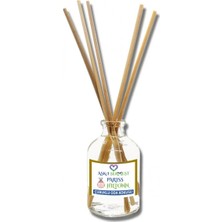Aşk-ı Sermest Toptan Pariiss Hiltonn Çiçek Aromalı Bambu Çubuk Oda Kokusu Parfüm, Oval Şişe, 100 mL, 10 Ad