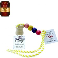 Aşk-ı Sermest Ölümsüz Aşk Meyve Serisi Hindistan Cevizi Kokulu 3 x 8 ml Silindir Şişe Oto Kokusu