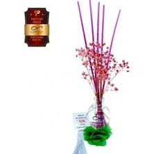 Aşk-ı Sermest Toptan Ölümsüz Aşk Fantazi Serisi Yeni Araba Kokusu 10 x 50 ml Oval Şişe Bambu Çubuklu Ortam Kokusu Reed Diffuser Oda Kokusu