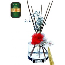 Aşk-ı Sermest Toptan Meczub Mix Serisi Tarçın & Elma Kokulu 3 x 200 ml Silindir Şişe Bambu Çubuklu Ortam Kokusu Reed Diffuser Oda Kokusu