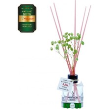 Aşk-ı Sermest Meczub Meyve Serisi Karpuz Kokulu 3 x 60 ml küp Şişe Bambu Çubuklu Ortam Kokusu