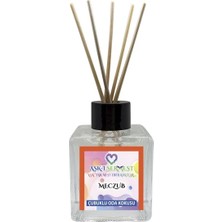 Aşk-ı Sermest Toptan Aşk-ı Sermest Toptan Meczub Çiçek Aromalı Bambu Çubuklu Oda Kokusu Reed Diffuser Ortam Kokusu Parfüm,  Küp Şişe,  200 Ml, 10 Adet