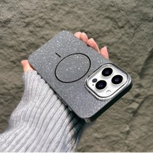 KumOziShop iPhone 16 Promax Uyumlu Simli Magsafe Özellikli Kılıf