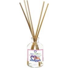 Aşk-ı Sermest Aşk-I Sermest Aşkın Kokusu Çiçek Aromalı Bambu Çubuklu Oda Kokusu Parfüm, Oval Şişe, 50 Ml, 10 Adet