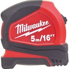 Milwaukee Şerit Metre Pro Kompakt 5mt/16"