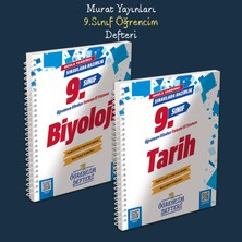 Murat Yayınları 9. Sınıf Biyoloji ve Tarih Öğrencim Defteri 2'li Seti