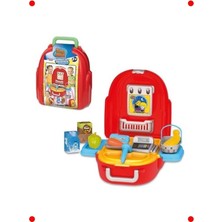 MarkEntegra Çocuk Market Seti Sırt Çantası - Eğitici Oyuncak