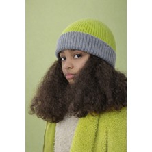 Twin Soul Çift Yönlü Unisex Couple Bere Triko Handmade - Anti Alerjen