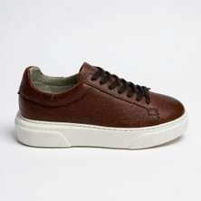 Dosa Shoes Erkek Deri Sneaker Ayakkabı Siyah-Siyah
