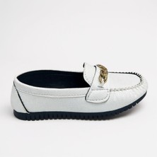 Dosa Shoes Kadın Babet Taba Zincir Tokalı Hafif Rahat Taban Şık Günlük Ayakkabı