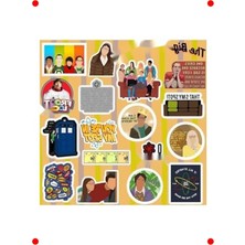 MarkEntegra Komedi Dizisi Temalı Sticker Seti - Elektronik Etiket