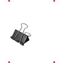 MarkEntegra Kağıt Kıskacı (Binder Clips) 32 mm 12'li Paket