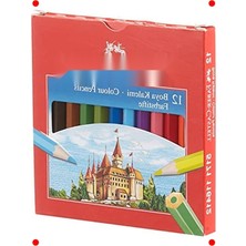 MarkEntegra 12 Renk Yarım Boy Boya Kalemi Seti - Kırılma Önleyici