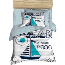 Mira Home Dijital Baskılı 3D Pamuklu Yenidoğan Bebek Nevresim Takımı South Pasific