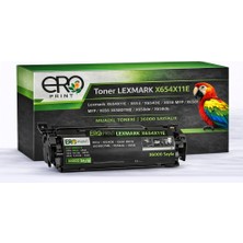 Ero Print Lexmark X658 / X658dme, X658dtme, X658dfe, X658dtfe Muadil Toner - 36000 Sayfalık