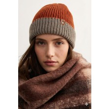 Twin Soul Çift Yönlü Unisex Couple Bere Triko Handmade - Anti Alerjen