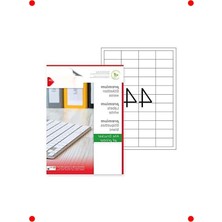 MarkEntegra Lazer Yazıcı Uyumlu 100 Sayfa Beyaz Etiket