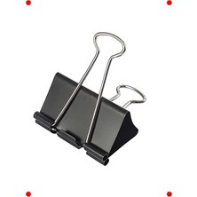 MarkEntegra 12'li Büyük Boy 51MM Metal Kağıt Bağlama Mandalı