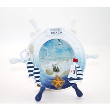 Matmel Ahşap Marin Dümenli Çerçeve Model 1