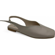 Dosa Shoes Kadın Sivri Burun Babet-Siyah