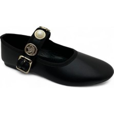 Dosa Shoes Kadın Kemerli Babet-Kahverengi