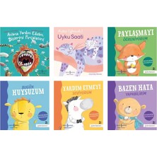 İş Bankası Kültür Yayınları Iş Bankası 0-3 Yaş Aslan Uyku Saati Paylaşmak Huysuz Yardım ve Hata Renkli Karton Öğretici Kitaplar