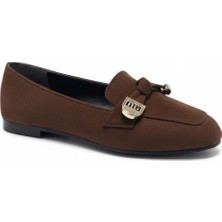 Dosa Shoes Kadın Sivri Burun Babet-Siyah