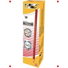 MarkEntegra Kırmızı Kopya Kalemi Seti 12'li - Dayanıklı Tasarım