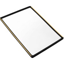Yol Market Plastik Çerçeve Bantlı - A/6 (15*10,5 cm), (Pakette 10 Adet)