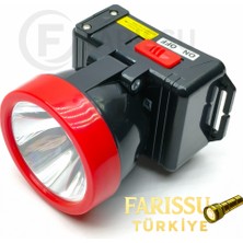 farissu Gold Kama GK3363 LED Kafa Feneri – 2W 200 Lümen, 6 Led, Düşük/yüksek Mod, 7 Saat Çalışma Süresi, 114 gr