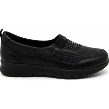 Dosa Shoes 972 Siyah Babet Anne Ayakkabısı-Kahve