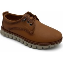 Dosa Shoes Kadın Ortapedik Deri Ayakkabı-Taba