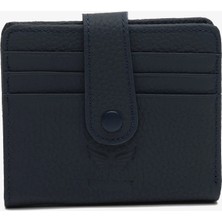 Miradise Renel Lacivert Hakiki Deri Cüzdan