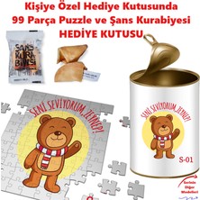 E-Hediyeci Kişiye Özel Isimli Hediye Kutusu - Puzzle Hediye Kutusu, Sevgiliye Hediye, Ilginç Hediye Kutusu, Kız Arkadaşa Hediye, Kişiye Özel Hediye, Romantik Hediye Seti, 14 Şubat Hediyesi, Doğum Günü Hediye, He