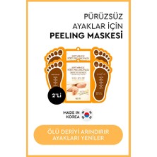 Mjcare Miracle Foot Peeling Pack - Mjcare Çorap Tipi Ayak Peeling Maskesi 2'li Klasik