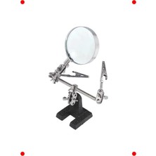 MarkEntegra Büyüteçli Kart Tutucu ve Havya Sehpası