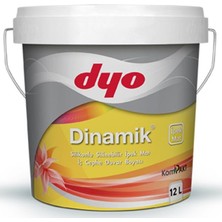 Dyo Dinamik Silikonlu Ipek Mat Iç Cephe Boyası 12 Lt Deniz Atı
