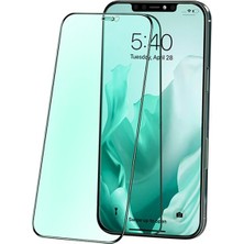Eldenör Ally Iphone 12 Pro Max Anti -Blue Green Light Göz Korumalı Tempered Full Ekran KORUYUCU-(5775)