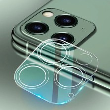 Eldenör iPhone 12 6.1 Pro Full Tempered Kamera Koruyucu Kırılmaz CAM-(5775)