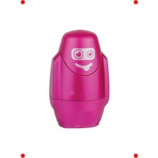 MarkEntegra Silgili Metalik Pembe Kalemtıraş Tekli