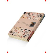 MarkEntegra A5 Sanatsal Çizgisiz Defter Seti (4'lü, Esnek Kapak)