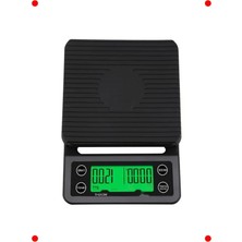 MarkEntegra Hassas Kahve Terazisi | Zaman Ayarlı | 3kg, 0.1gr