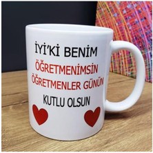 Katre46 Öğretmene Hediye Kupa Bardak