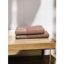 Nurpak Gülizar %100 Pamuklu Banyo Havlu Takımı 50X90 ve 90X150 Havlu