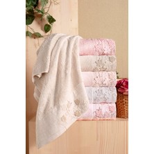 Fiesta Bambu 30X50 cm Süzine Bürümcük 3 D Nakışlı 6 Lı Mutfak Havlusu