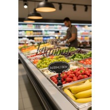 Manken İstanbul 10 Adet Yaz Sil Çerçeve Mini Boy Mandallı Fiyatlık Etiketi Pazarcı Etiketi Market Etiketi Manav Etiketi