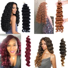 Bigelal Su Dalgası Saç / Siyah Bakır Ombreli