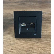 Viko Artline N/t Tekli Numeris Mekanizma Siyah