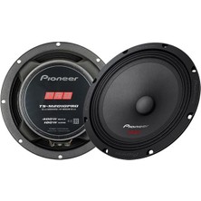 Pazarcan TS-M2010PRO 400 Watt 20CM Midrange Oto Hoparlör (2li Paket)